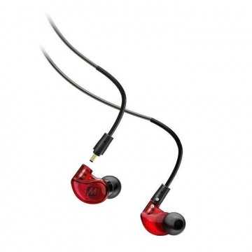 MEE audio M6 PRO v2 czerwony słuchawki wodoodporne z mikrofonem