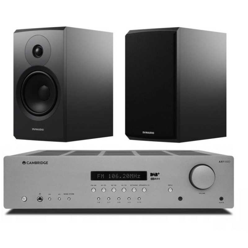 Cambridge Audio AXR100D DAB+ + Dynaudio Emit 20 Czarny Cambridge Audio AXR100D DAB+ + Dynaudio Emit 20 Czarny