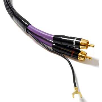 Melodika MDPH30 Kabel 2xRCA PHONO do gramofonu z żyłą uziemiającą 3m