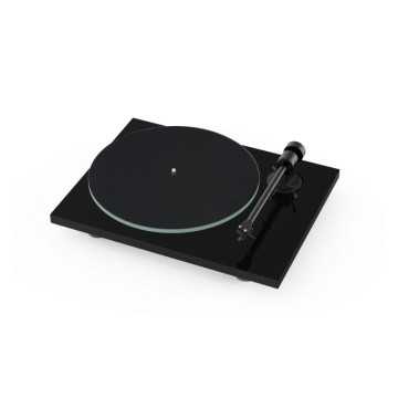 Pro-Ject T1 EVO BT - Gramofon z wkładką OM10 - Piano Black
