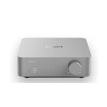WiiM Vibelink Amp Silver - Wzmacniacz Hi-Fi o Wysokiej Mocy i Precyzji