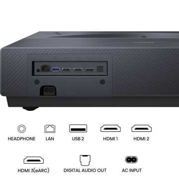 HISENSE PT1 - Projektor 4K UHD - 2400 Ansi lumenów - Zwrot 300zł od Hisense