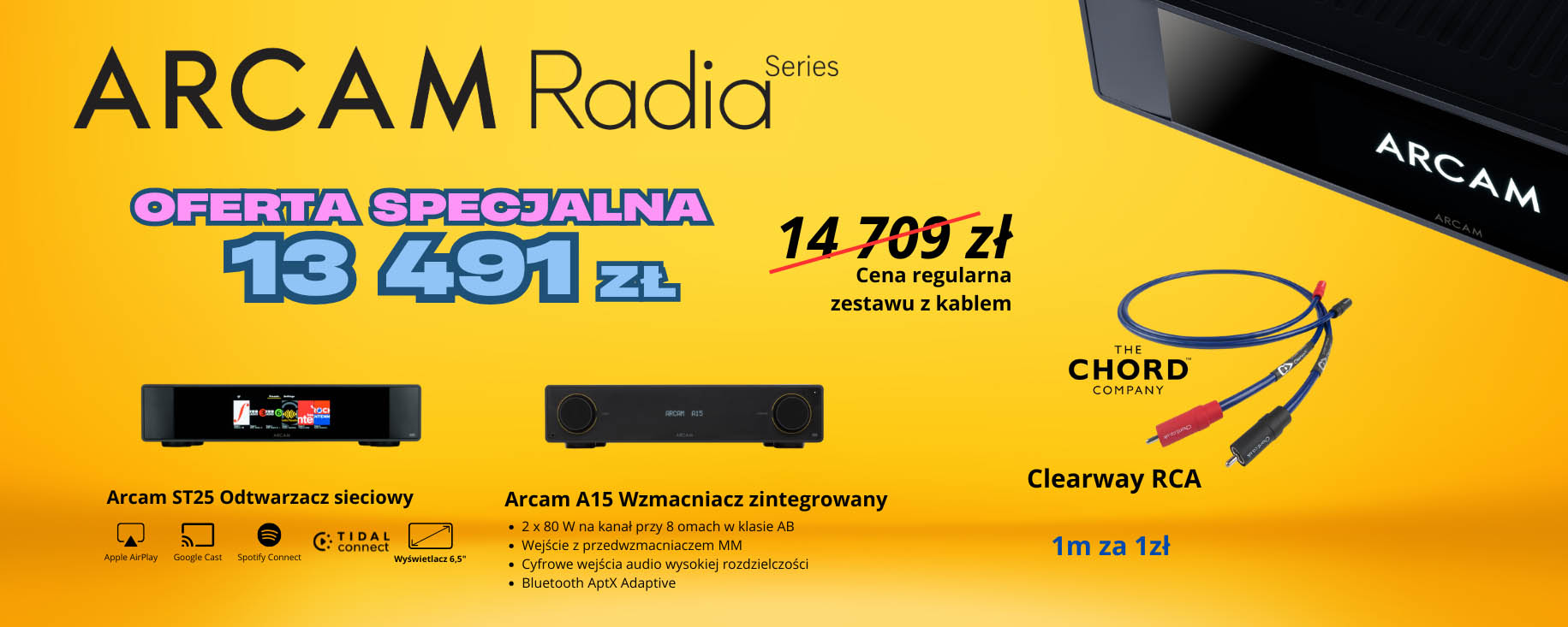 Arcam Radia Promocja